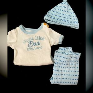 Tahari baby 3pc set